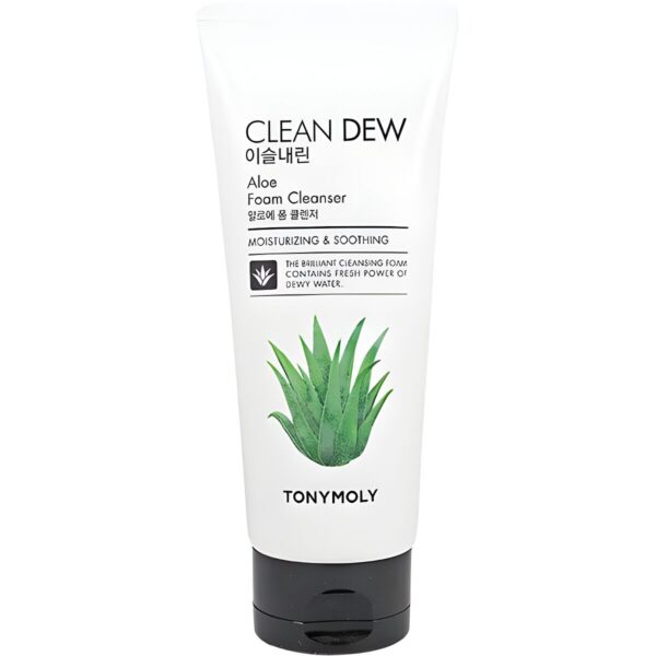 TONYMOLY Clean Dew Foam Aloe Cleanser 180ml