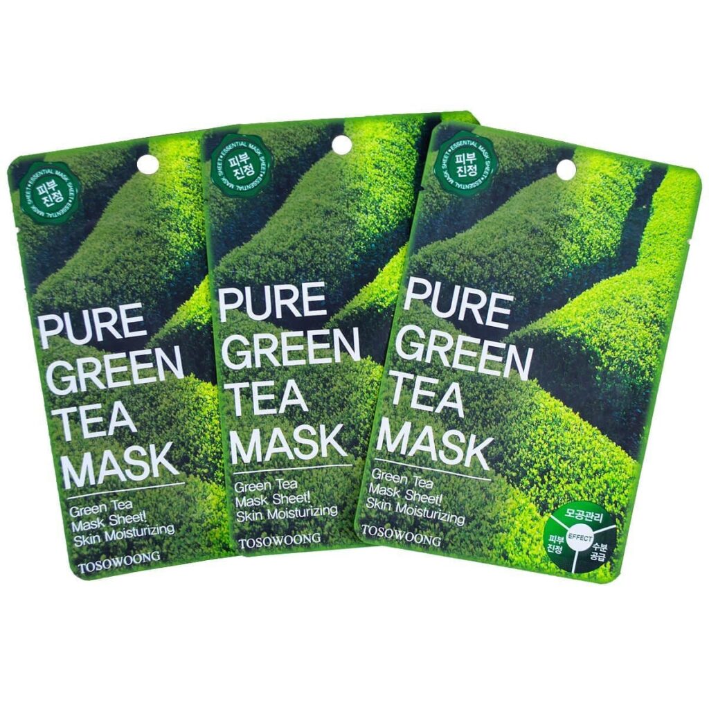Tosowoong Pure Green Tea Mask Tosowoong Pure Green Tea Mask