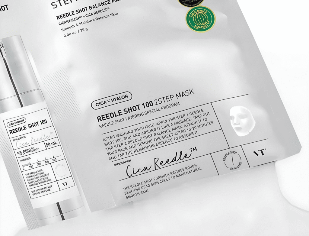 VT Cosmetics Reedle Shot 100 2 Step Mask