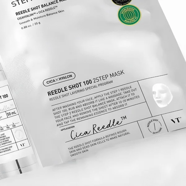 VT Cosmetics Reedle Shot 100 2 Step Mask