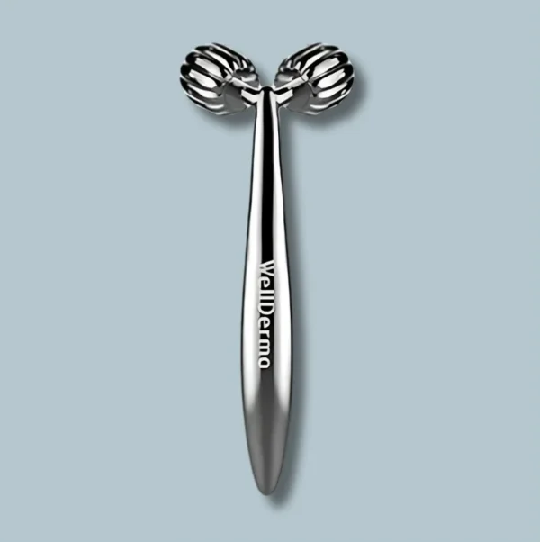 WellDerma Face Lifting Roller Dark Silver